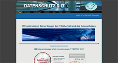 Desktop Screenshot of datenschutz-it.de